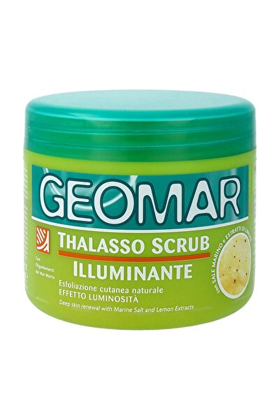 Geomar Set of 2 x Brightening Exfoliating Scrub with Sea Salt and Lemon, Thal...