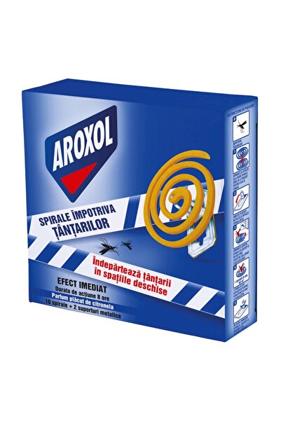 Aroxol Set of 5 x 10 Mosquito Coil Boxes