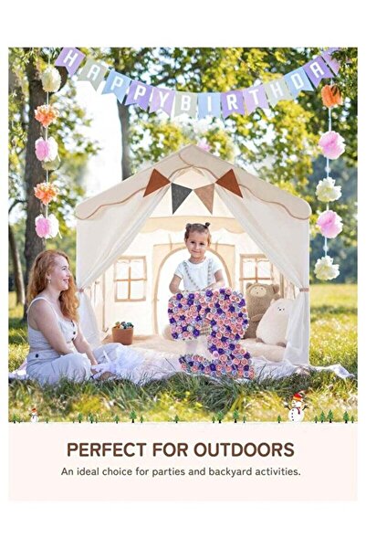 EGG خيمة ألعاب فاخرة، بيت لعب للأطفال مزود بوسائد وأضواء LED، مناسب للعب في ا...