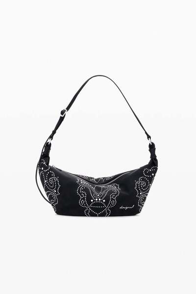 Desigual Μικρή τσάντα με εφέ δέρματος και τρουκς