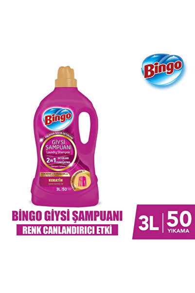 Bingo Giysi Şampuanı Canlandırıcı Etki 3LX2