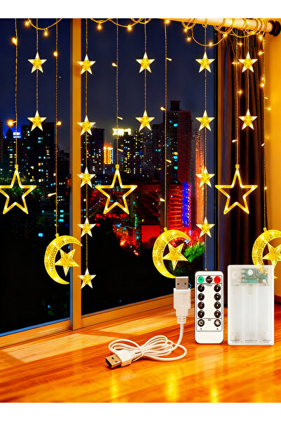 Generic Ramadan Lanterns, Battery/USB-Powered Fairy String Lights, Ramadan De...