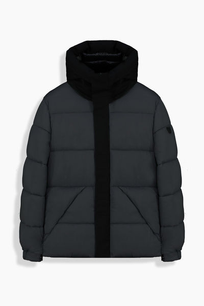 Sarar İNTERVİEW Kapüşonlu Gri Mont