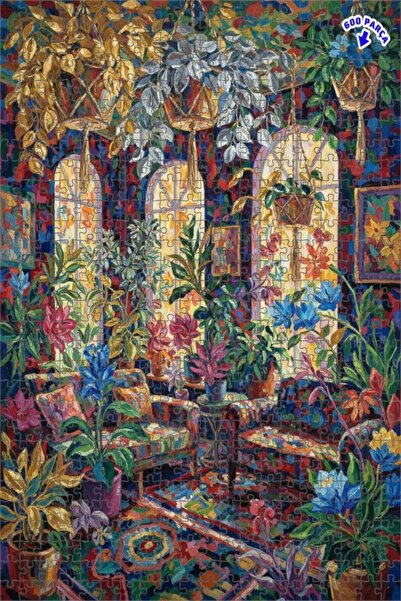 Teona Ahşap لغز خشبي على شكل حديقة منزلية حية بتصميم زيتوني، لغز خشبي مؤطر ذو...