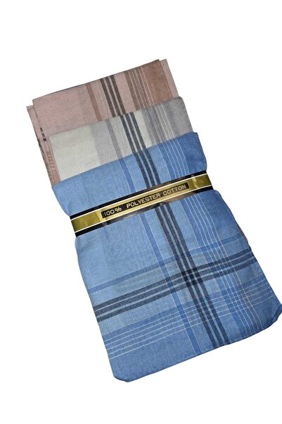 NoNameStore7 Men's cotton handkerchiefs 12/set 36X36 cm, Multicolor