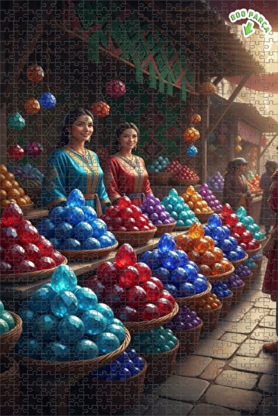 Teona Ahşap لغز خشبي مؤطر من طبقتين من إيست ماركت، 800 قطعة، 70x50 سم