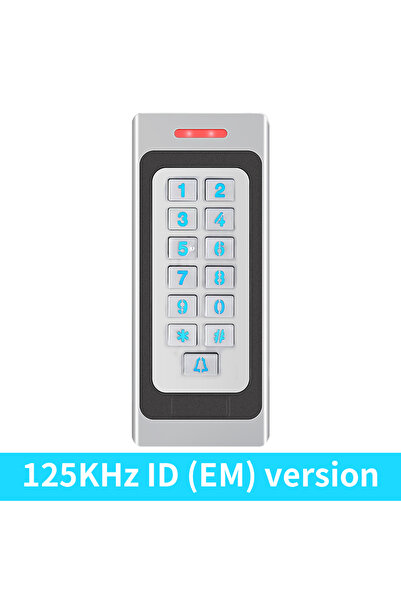 Choice A6-EM-W DC10-24V Access Control Keypad RFID Digicode Reader Metal Case...