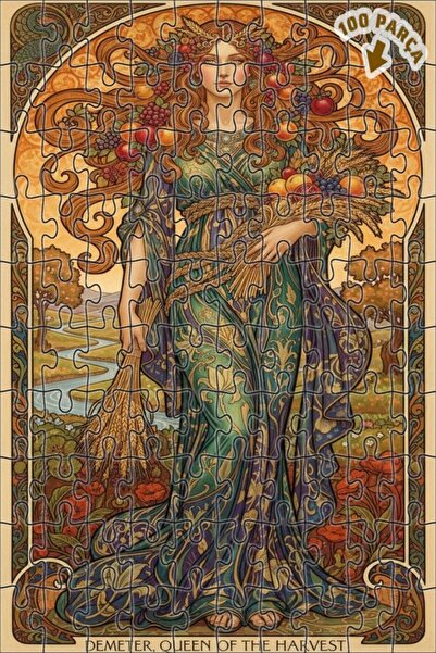 Teona Ahşap ديميتر هاسات كينج دوف، لوحة فنية زيتية ذات طابقين، لغز خشبي مؤطر،...