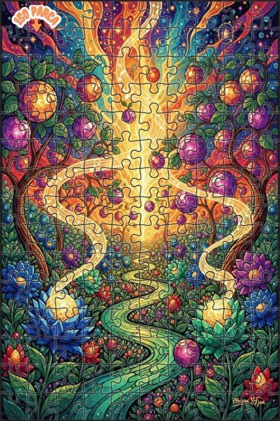 Teona Ahşap لغز خشبي ذو طبقتين من ميوزيك وودي آند كولور فالي، 150 قطعة، مقاس ...