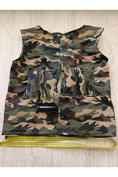 NURVİA SENSORY ÖZEL ÜRETİM Ağırlıklı Yelek ( Askeri yeşil renk sabit ağırlıklı)