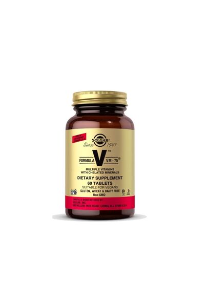 Solgar Formula V VM-75 60 tablete -