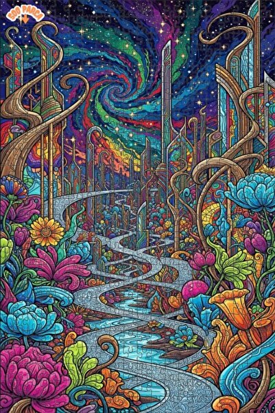 Teona Ahşap لغز خشبي مؤطر من طابقين من سايديكيليك دريم سيتي 500 قطعة 50x30