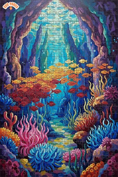 Teona Ahşap لغز خشبي على شكل شريط الشعاب المرجانية، ذو طبقتين، بتصميم يشبه ال...