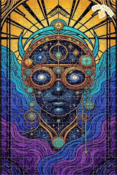 Teona Ahşap لغز خشبي ذو طبقتين من كوزميك فيزيونير 200 قطعة 25x35