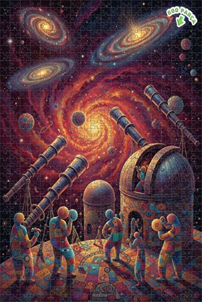 Teona Ahşap لوحة فنية خشبية مؤطرة ذات طابقين بتصميم رؤية السماء، لوحة زيتية، ...