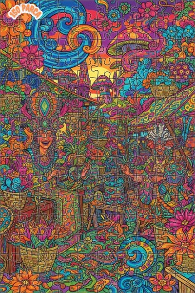 Teona Ahşap لغز خشبي بإطار مزدوج الطبقات من روييا بارك 150 قطعة 20×30