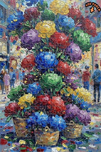 Teona Ahşap لوحة فنية زيتية بألوان نابضة بالحياة كما تظهر في الصورة، لغز خشبي...