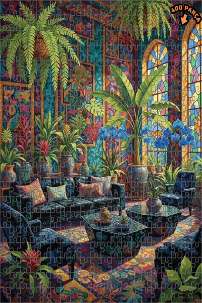 Teona Ahşap لغز خشبي بمظهر لوحة زيتية من تروبيك فاها، لغز خشبي بإطار مزدوج ال...