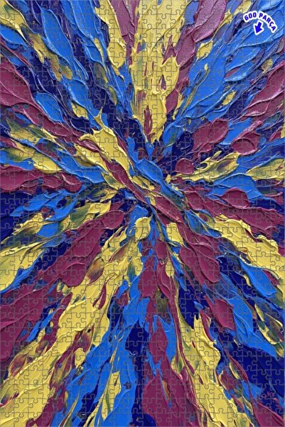 Teona Ahşap لغز خشبي بإطار مزدوج الطبقات بمظهر الزيت الألوان يحاكي الألوان ال...