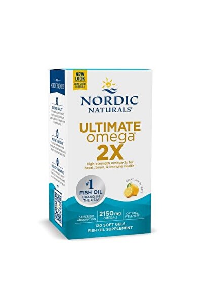 Nordic Naturals Omega 2X Ultimate 2150mg Lămâie 120 capsule -