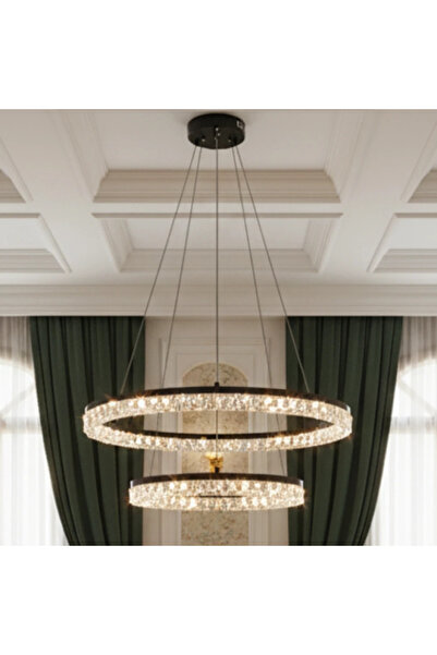 Hammer Modern pendant light, 400+600, black, with 3 lights, 75 watts.