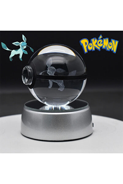 Choice14 لعبة بوكيمون ثلاثية الأبعاد تعمل ببطارية زر، تتضمن مجسمات كرة كريستا...