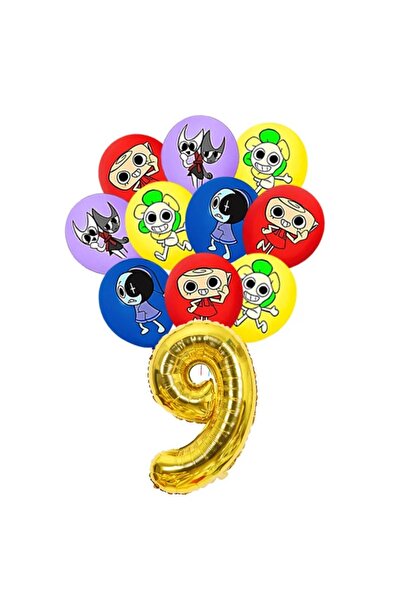 Choice other 13pcs Balloon 9 Dandy Worlds Birthday Party Decoration Tableware...