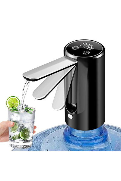Inco Pompă electrică inteligentă pentru sticle de apă, INCO®, 6 funcții de aj...