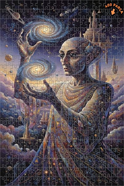 Teona Ahşap لغز خشبي مؤطر ذو طابقين من إيفرين 400 قطعة 35x35