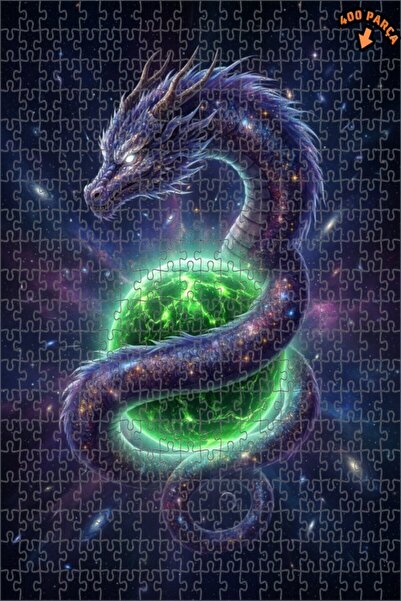 Teona Ahşap لغز خشبي بإطار مزدوج الطبقات من جالاكتيك دراجون آند شاينينج وورلد...