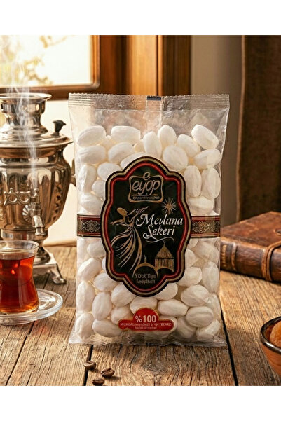 Eyüp Şekerleme Konya Mevlana Şekeri - Taze Yumuşak Beyaz Şeker - Geleneksel İ...