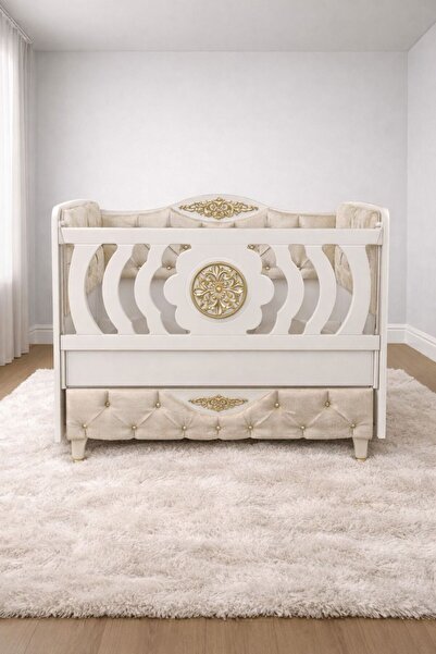 EFENDİ BEBE FERAH DEKORLU BEŞİK