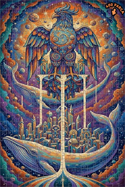 Teona Ahşap لعبة ألغاز خشبية بإطار مزدوج الطبقات من فانتاستيك كرياتشرز سيتيز،...