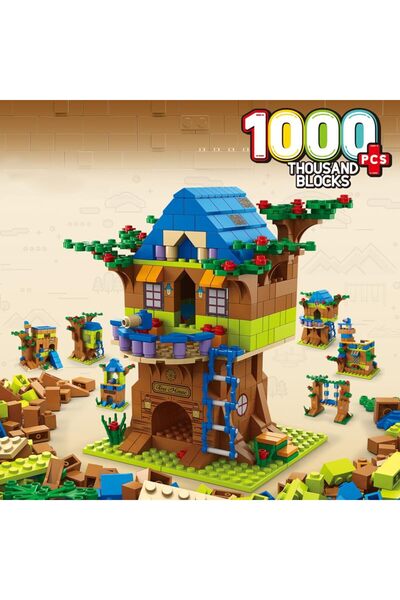 OEM Set de construcții 6 în 1 Casă 1000 de piese