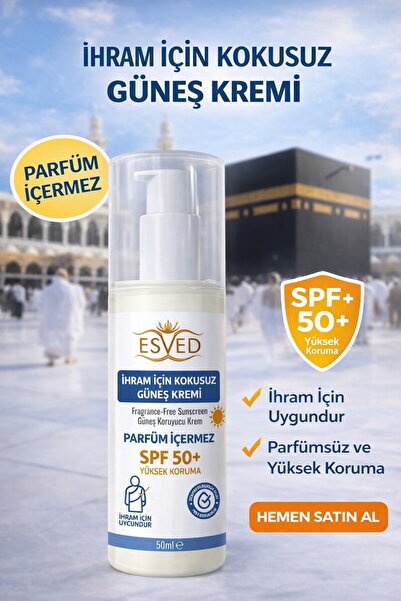ESVED Hac ve Umre için Güneş Kremi ihrama uygun