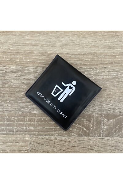 Choice منفضة سجائر جيب سوداء مصنوعة من مادة PVC عالية الجودة، مقاومة للحريق و...