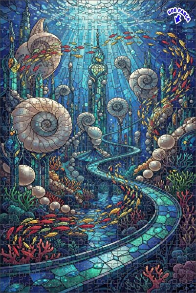 Teona Ahşap لغز خشبي فني من موزاييك ماجيك سيتي ميرورس، لغز خشبي ذو طبقتين مؤط...