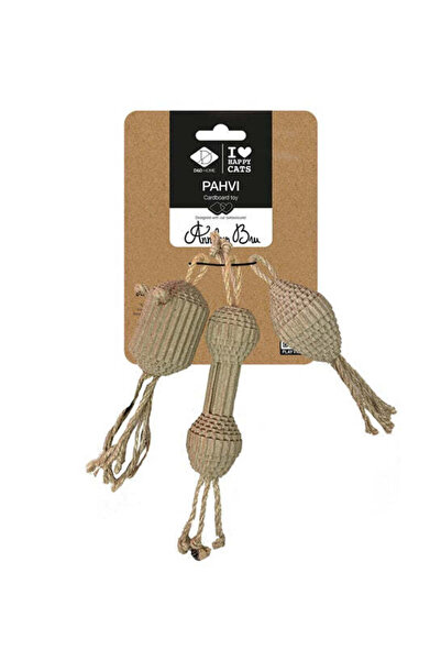 D&D لعبة قطط كرتونية من باهفي، أحب القطط السعيدة - بيج/16×3×3 سم