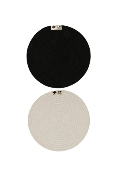 D&D مفرش طاولة "أحب القطط السعيدة" من جيل - بيج/40×40×0.8 سم