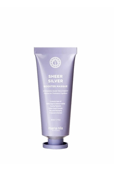 Maria Nila , Sheer Silver, Vegan, Hair Treatment Cream Mask, For Neutralisati...