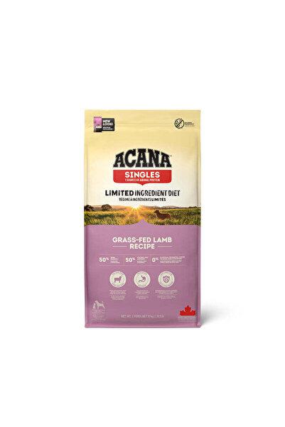 Acana طعام جاف للكلاب بنكهة لحم الضأن الذي يتغذى على العشب - ٢ كجم، نظام غذائ...