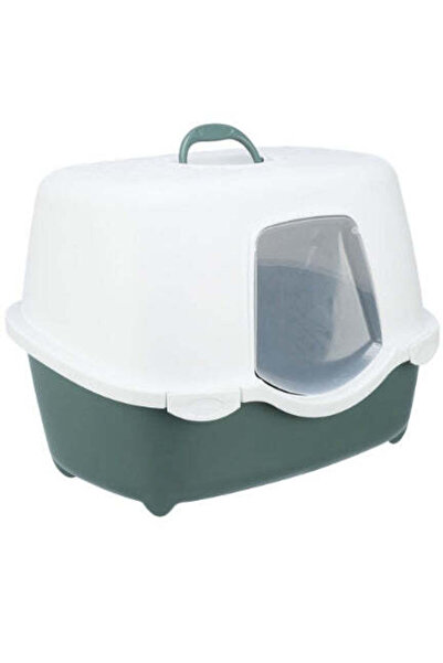 Trixie صينية فضلات القطط دافيو توب مع غطاء - أخضر/56×39×39 سم