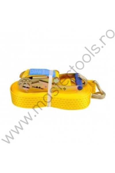 Vorel Cargo Strap with Ratchet, Length 6 m, Width 50 mm, Strength 2500 daN