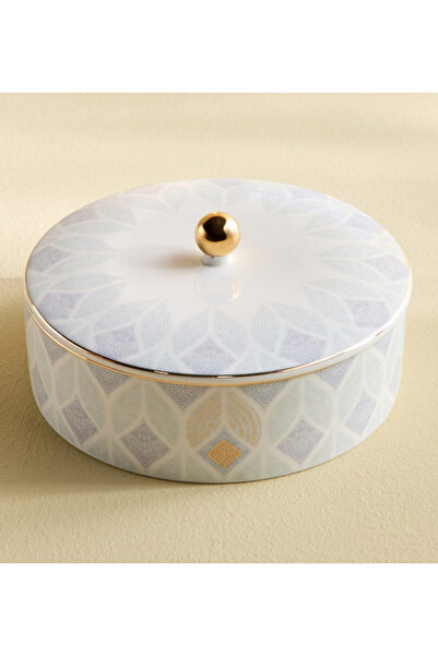 TAMIYA طبق تقديم جديد من الخزف الصيني العظمي - 19 سم