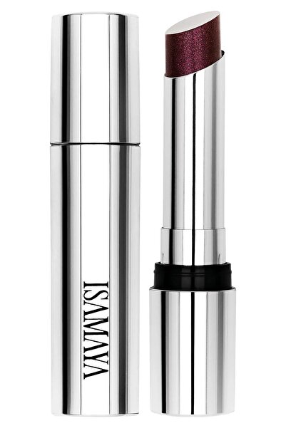 ISAMAYA Metal Lip Balm Metallic and Prismatic Finish Lipstick Acid Cherry 3Gr