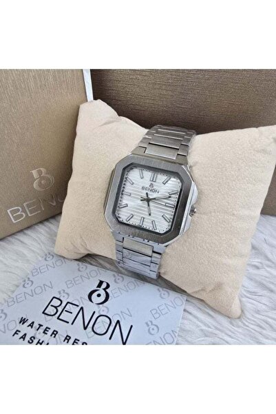 benon Pineon Men's Stainless Steel Waterproof Watch