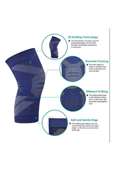 sanitayakı Orteză de genunchi antiderapantă și elastică