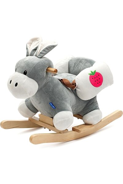 Babymix Люлеещ се стол, Baby Mix, Donkey, С удобно седло с облегалка, Със зву...