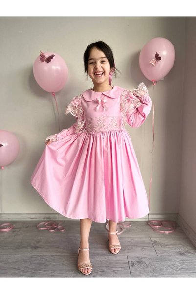 sarena Girl's Quran Course Ceremony Dress + Buckle