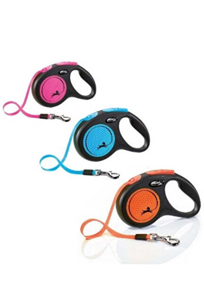 Flexi طوق جديد من شريط لاصق نيون برتقالي/متوسط